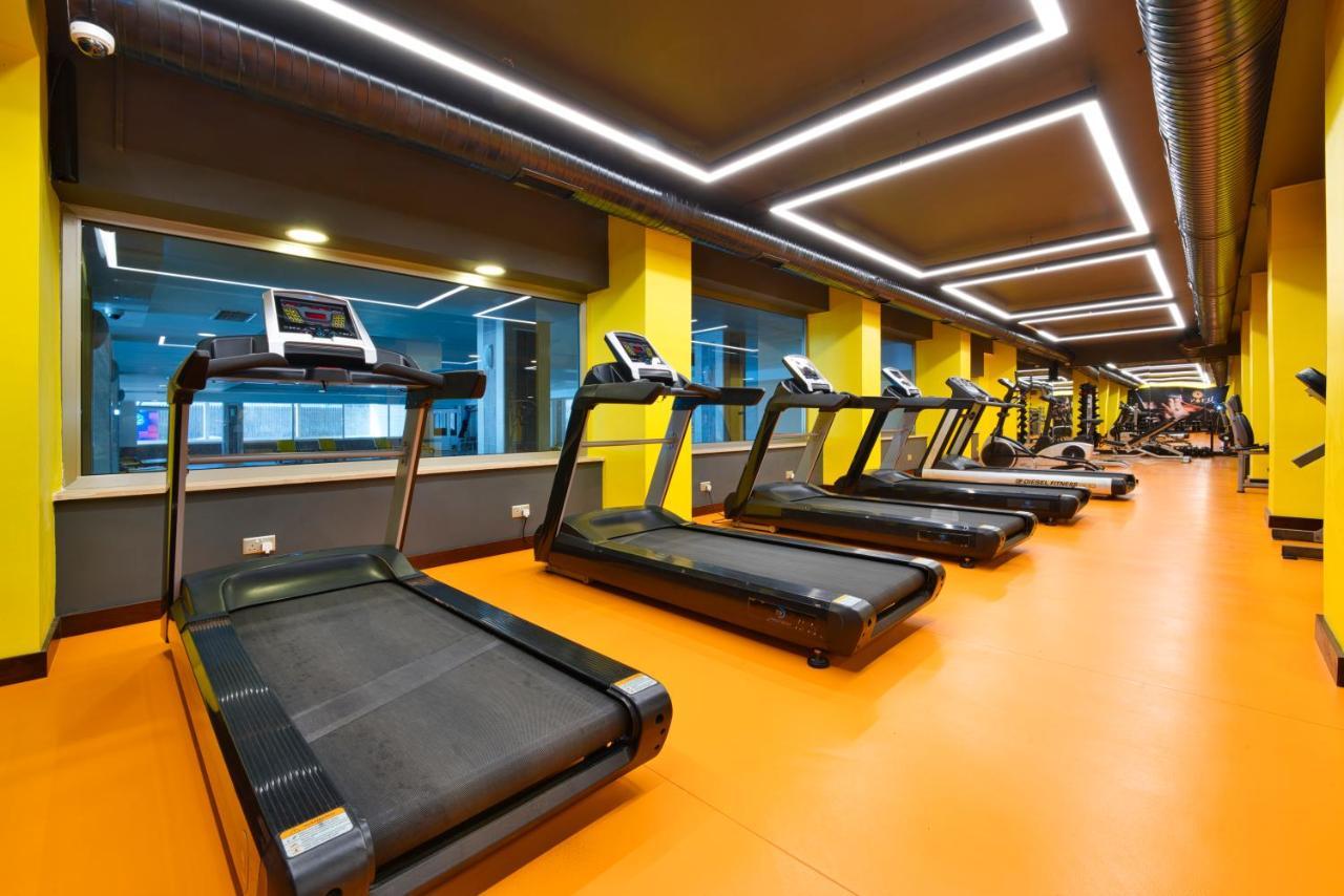 Salamis Bay Conti Resort Hotel & Casino Фамагуста Екстер'єр фото The gym at the hotel